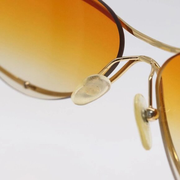 CHANEL Sunglasses plastic Orange CC Auth SW918 - Picture 12 of 13